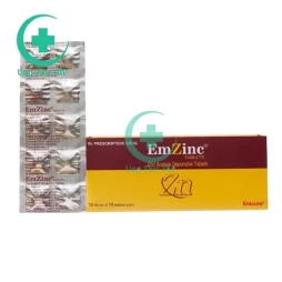 Emzinc 20mg Emcure - Thuốc điều trị tiêu chảy của Ấn Độ