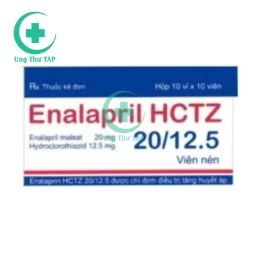 Enalapril HCTZ 20/12.5 - Thuốc điều trị cao huyết áp