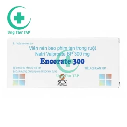 Encorate 300 Sun - Thuốc điều trị động kinh hiệu quả của Ấn Độ