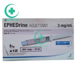 Ephedrine Aguetant 30mg/10ml - Thuốc đề phòng hạ huyết áp