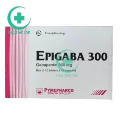 Epigaba 300 Pymepharco - Thuốc điều trị các cơn động kinh