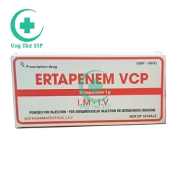 Ertapenem VCP - Thuốc kháng sinh điều trị nhiễm khuẩn của VCP