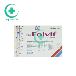 Eskafolvit Capsule - Thuốc điều trị thiếu acid folic hiệu quả