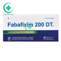 Fabafixim 200 DT - Thuốc trị nhiễm khuẩn hô hấp, tiết niệu
