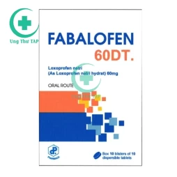 Fabalofen 60 DT - Thuốc kháng viêm giảm đau xương khớp hiệu quả