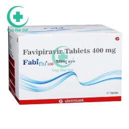 Fabiflu 400 (Favipiravir) - Thuốc điều trị Covid-19 của Glenmark