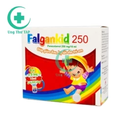 Falgankid 250 - Thuốc giảm đau hạ sốt cho trẻ em hiệu quả