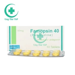 Famopsin 40 FC Tablets - Thuốc trị viêm loét dạ dày, tá tràng