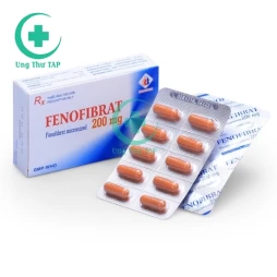 Fenofibrat 200mg Domesco - Thuốc điều trị rối loạn lipid máu