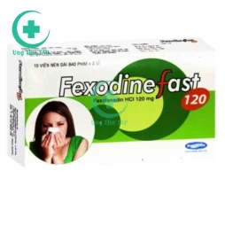 Fexodinefast 120 - Thuốc điều trị viêm mũi dị ứng và nổi mề đay