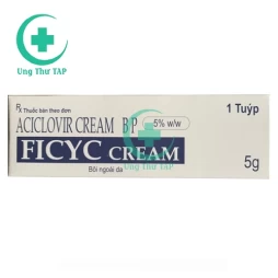 Ficyc cream - Thuốc điều trị viêm da do virus Herpes
