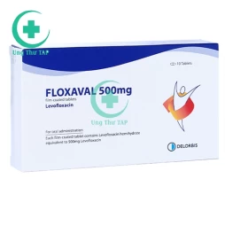 Floxaval 500mg Delorbis - Thuốc điều trị viêm, nhiễm khuẩn