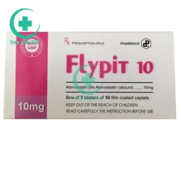 Flypit 10mg Pharbaco - Thuốc điều trị tăng cholesterol máu