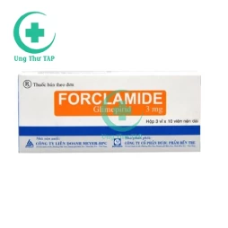 Forclamide - Thuốc điều trị đái tháo đường tuýp 2 hiệu quả 