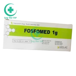 Fosfomed 1g - Thuốc điều trị nhiễm trùng do vi khuẩn hiệu quả