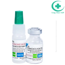 Fosmicin - S for Otic 300mg - Điều trị viêm tai ngoài, viêm tai giữa