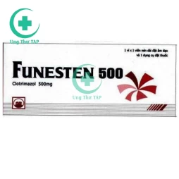 Funesten 500 Pymepharco - Thuốc điều trị bệnh nấm phụ khoa