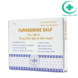 Furosemide Salf - Thuốc điều trị phù do tim, gan, thận hiệu quả