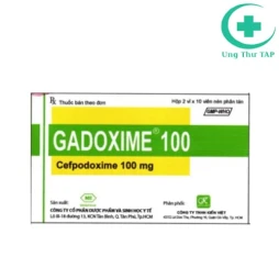 Gadoxime 100 Mebiphar - Thuốc điều trị các bệnh nhiễm khuẩn