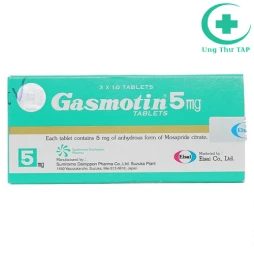 Gasmotin tablets 5mg - Thuốc điều trị viêm dạ dày mãn tính