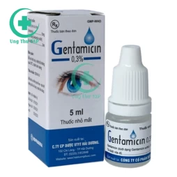 Gentamicin 0,3% 5ml HD Pharma - Điều trị viêm, nhiễm khuẩn mắt