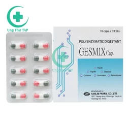 Gesmix Cap. Hanlim - Thuốc điều trị rối loạn tiêu hoá hiệu qủa