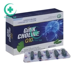 Gink Choline Q10 - Giúp tăng cường tuần hoàn máu não