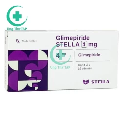 Glimepiride Stada 4mg - điều trị đái tháo đường type II