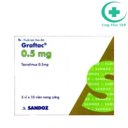 Graftac 0,5mg Sandoz - Thuốc phòng thải ghép nội tạng của Ấn Độ