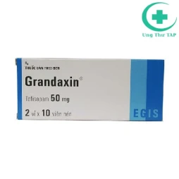 Grandaxin 50mg Egis - Thuốc điều trị rối loạn tâm thần hiệu qủa