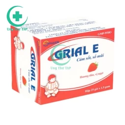 Grial-E - Thuốc điều trị cảm lạnh, cảm cúm, viêm họng