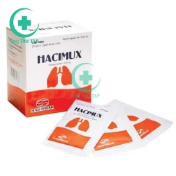 Hacimux 600 - Thuốc tiêu nhầy trong bệnh viêm phế quản - phổi