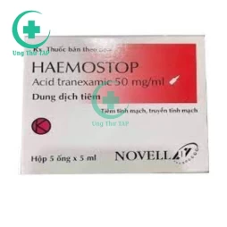 Haemostop 500mg/5ml - Thuốc ngăn ngừa và điều trị xuất huyết