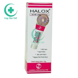 Halox cre. 15g Gamma - Kem điều trị và phòng ngừa mụn trứng cá