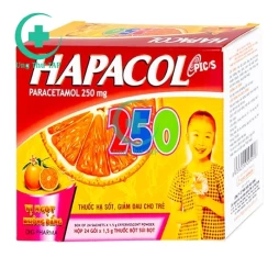 Hapacol 250 - Thuốc điều trị hạ sốt, giảm đau cho trẻ