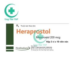 Heraprostol 200mcg - Điều trị loét dạ dày, tá tràng lành tính