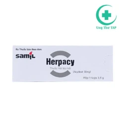 HERPACY OPHTHALMIC OINTMENT - Thuốc điều trị nhiễm trùng da, niêm mạc