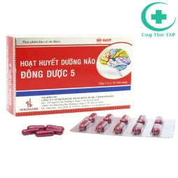 Hoạt huyết dưỡng não Đông dược 5 - Tăng cường tuần hoàn máu não