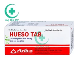 Hueso Tab - Thuốc điều trị sỏi túi mật cholesterol hiệu quả