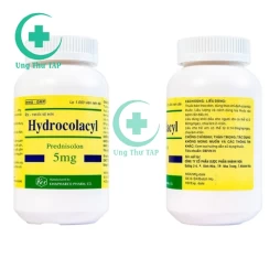 Hydrocolacyl 5mg - Thuốc chống viêm, dị ứng, ức chế miễn dịch