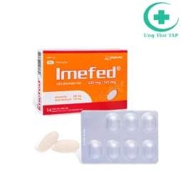 Imefed 500mg/125mg Imexpharm - Điều trị viêm, nhiễm khuẩn