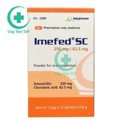 Imefed SC 250mg/62,5mg Imexpharm - Thuốc điều trị nhiễm khuẩn