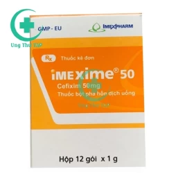 Imexime 50 - Điều trị nhiễm khuẩn hiệu quả