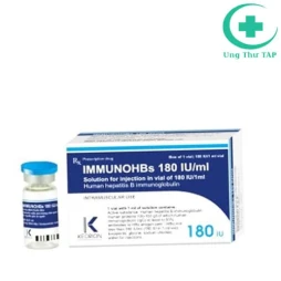 ImmunoHBs - Huyết thanh trị viêm gan B hiệu quả