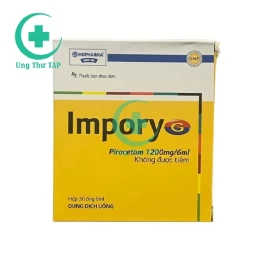 Impory G 1200mg/6ml HD Pharma - Điều trị tổn thương mạch máu não