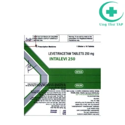 Intalevi 250 Intas Pharma - Thuốc điều trị động kinh hiệu quả
