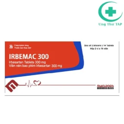 Irbemac 300 Macleods - Thuốc điều trị tăng huyết áp hiệu quả