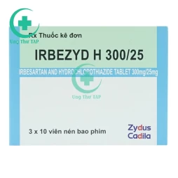 Irbezyd H 300/25 - Thuốc điều trị bệnh cao áp huyết hiệu quả