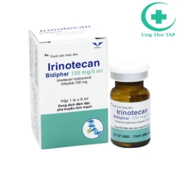 Irinotecan bidiphar 100mg/5ml - Điều trị ung thư đại trực tràng,