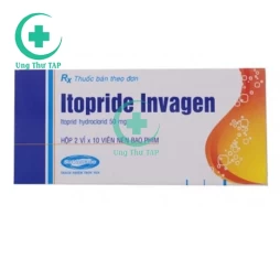 Itopride Invagen 50mg - Thuốc điều trị viêm loét dạ dày tá tràng